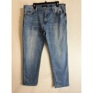 Lucky Brand Jeans Mens 38x30 Blue 221 Straight Denim Medium Wash Stretch